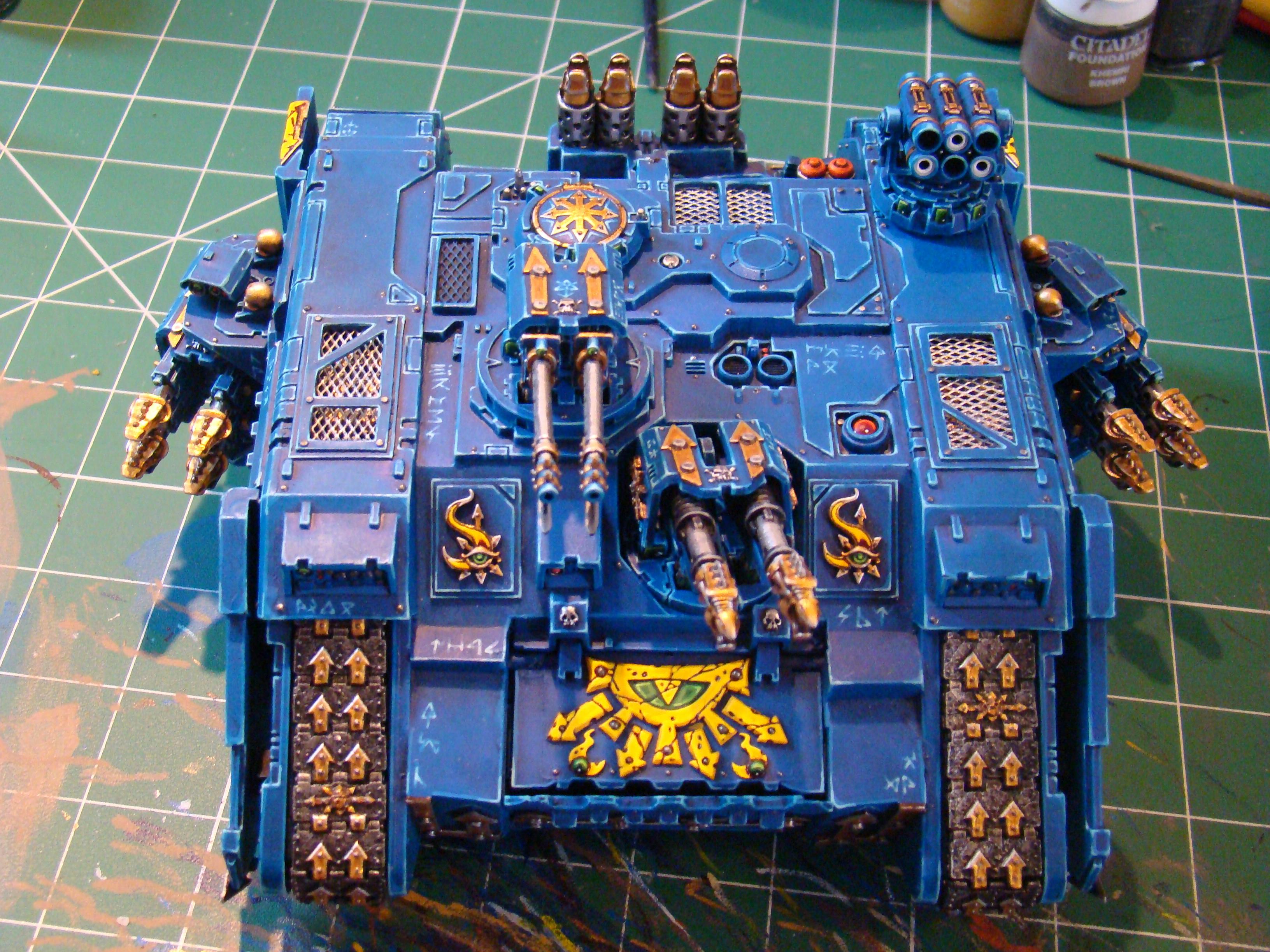 Chaos Chaos Space Marines Land Raider Tank Thousand Sons Tzeentch